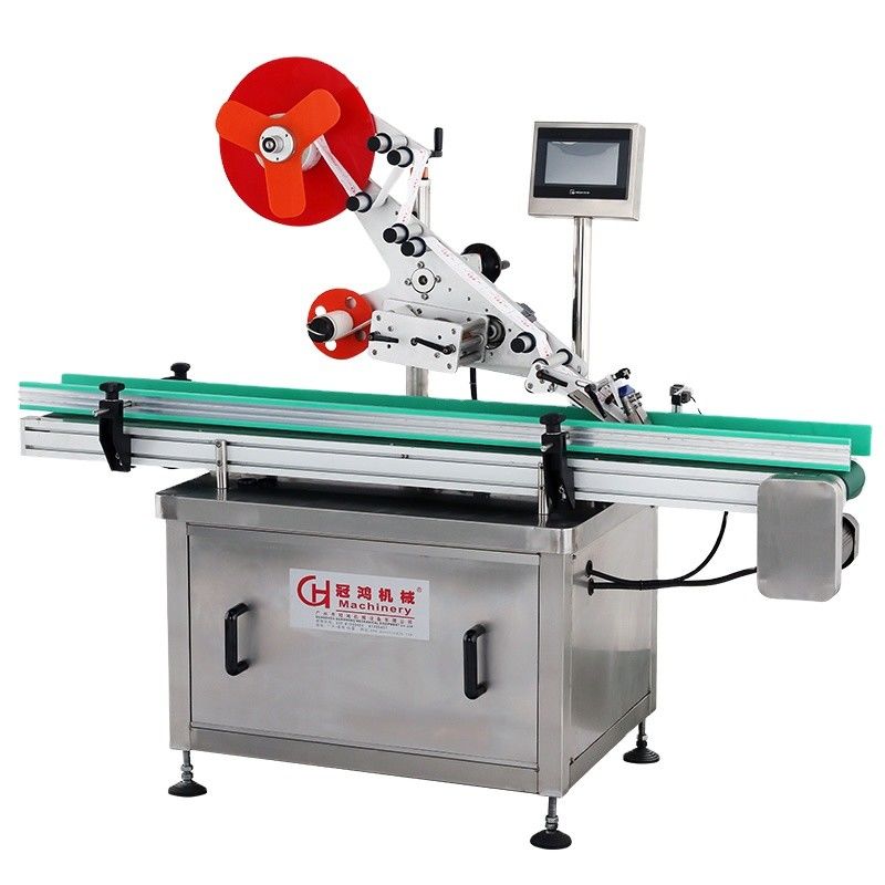 Machine d'étiquetage pour matériaux plats Taille de l'étiquette Largeur 20-150 mm Auto-adhésif automatique
