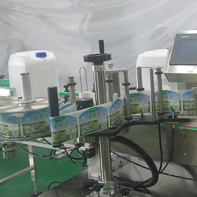 Machine de remplissage d'huile d'olive à fûts de 20L avec 4 têtes de remplissage et 1 tête de couvercle