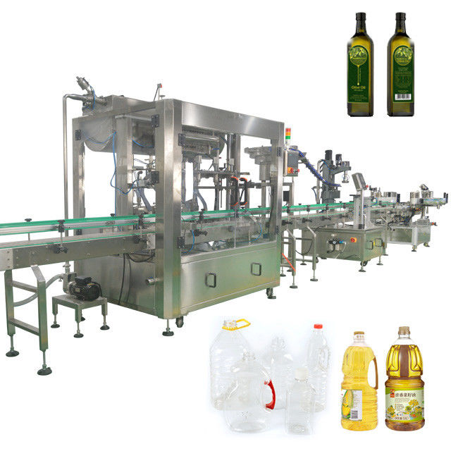 Machine de remplissage d'huile d'olive en acier inoxydable 304 à plusieurs buses pour une ligne de mise en bouteille populaire