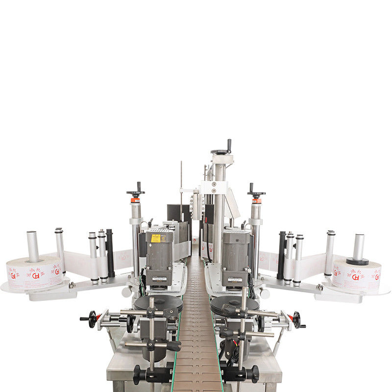 1 SUS 304 machine d'étiquetage double face en acier inoxydable pour bouteilles de détergent à lessive