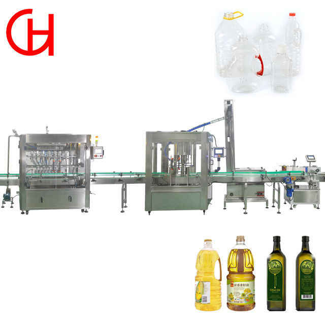 Machine de remplissage d'huile à pompe à engrenages à 3 têtes pour la ligne de production d'étiquetage et d'emballage