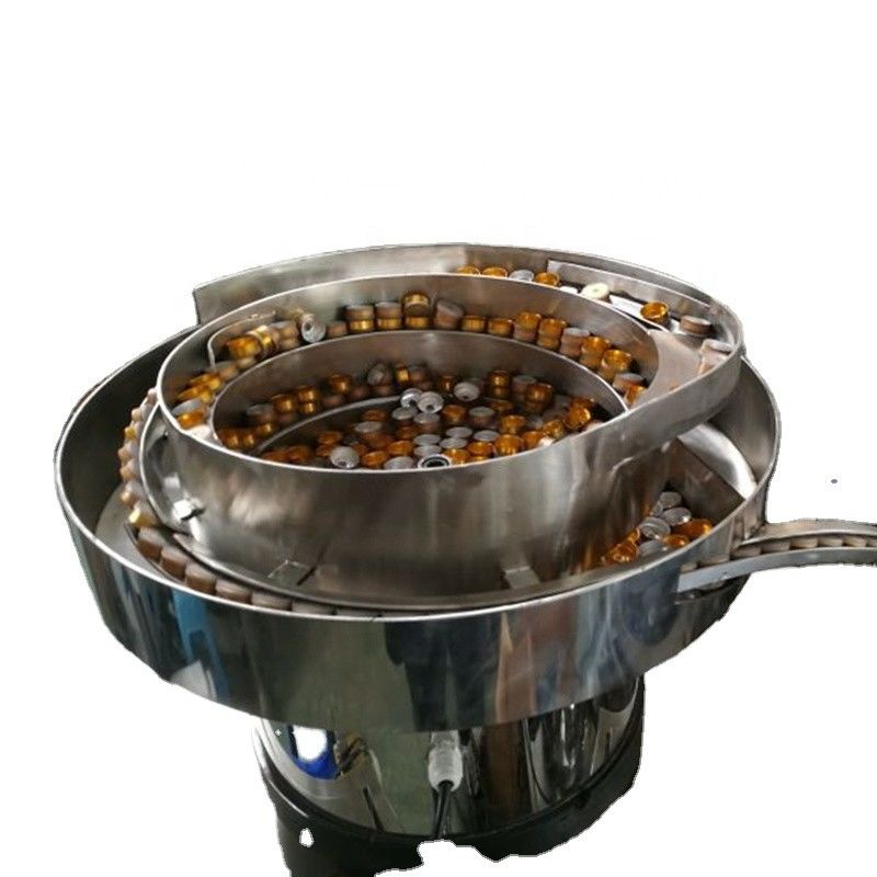 Sortisseur d'alimentation de bouteille/tube en plastique avec vibrateur de tri des couvercles en plastique