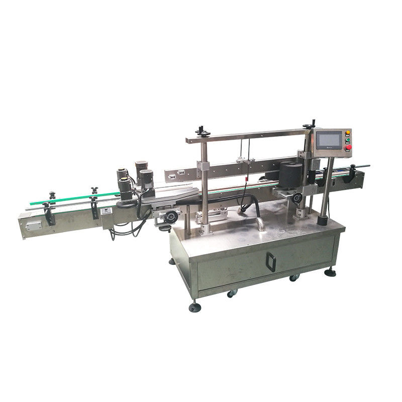 précision Machine d'étiquetage à face unique pour les huiles comestibles et lubrifiantes