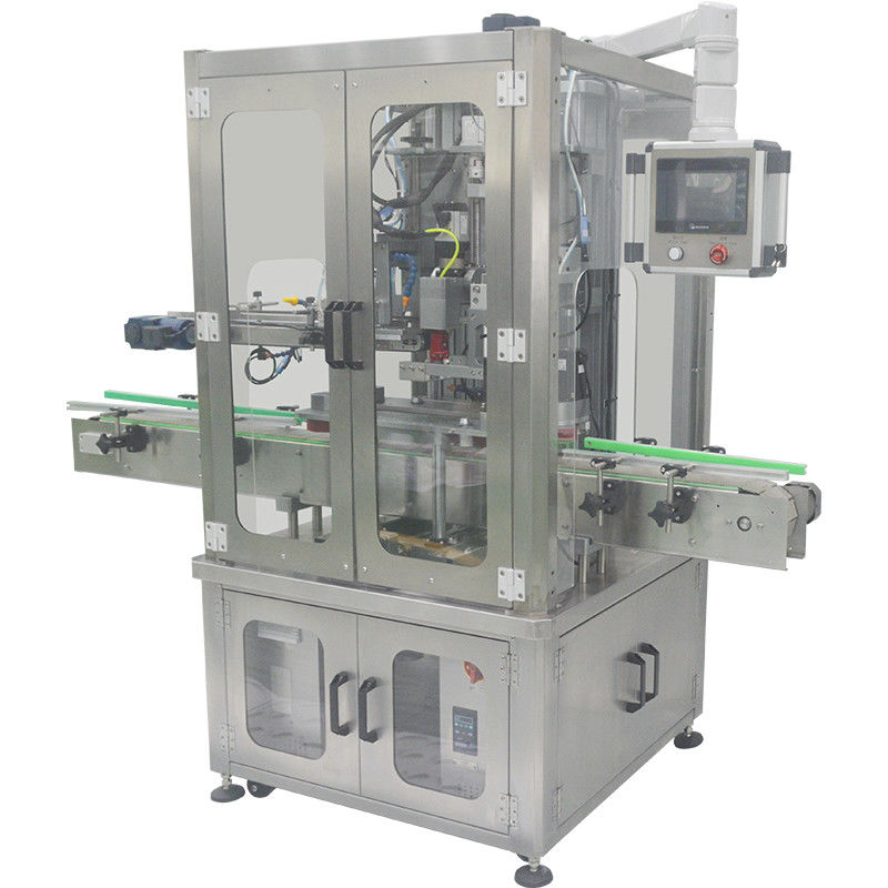 Machine à bouchons à tête unique pour bouteille ronde de sauce de soja dans les ateliers de réparation de machines