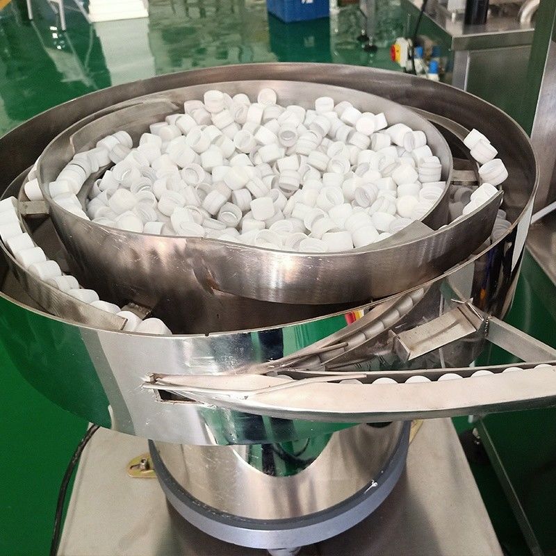 Machine à trier les couvercles en plastique avec une capacité de 150 kg et une construction en acier inoxydable 304