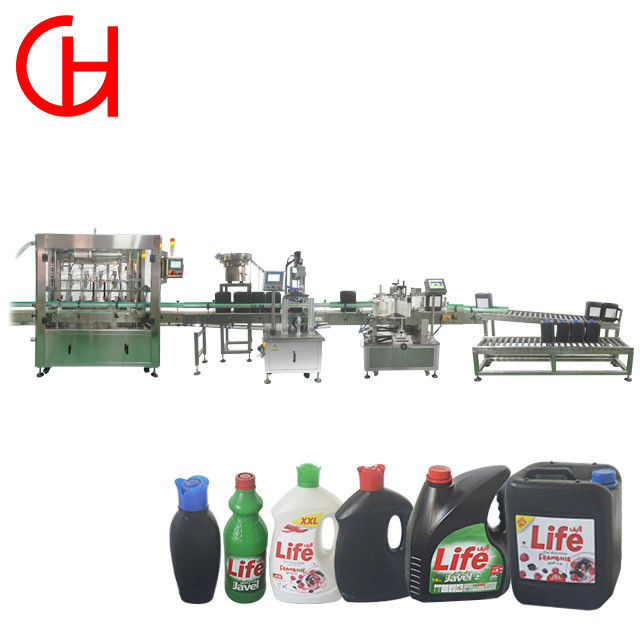 5 pompe à engrenage de tête machine de remplissage de détergent liquide pour acier inoxydable 304 à Guanhong