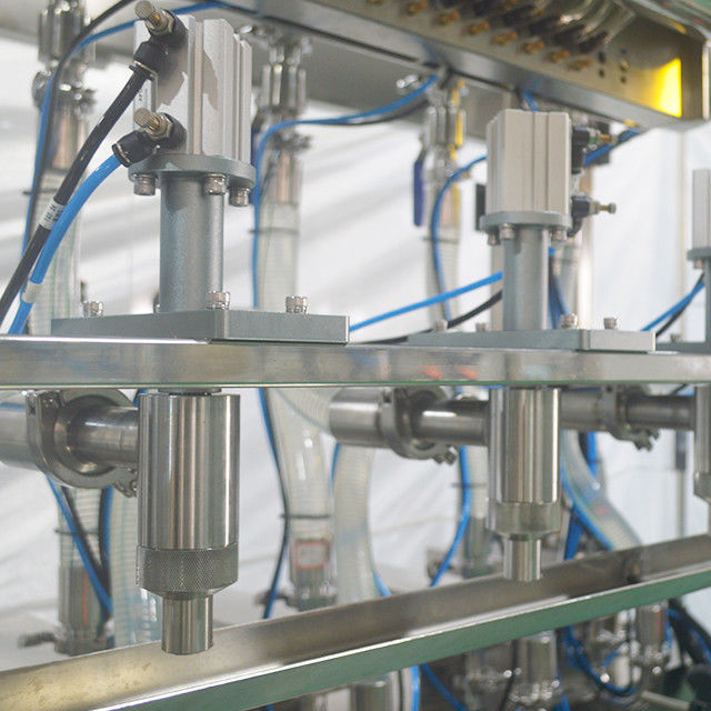 5 pompe à engrenage de tête machine de remplissage de détergent liquide pour acier inoxydable 304 à Guanhong