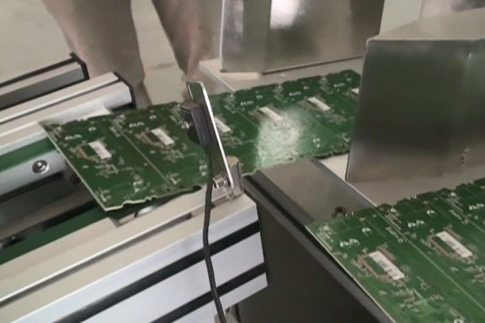 Machine d'étiquetage à sortie d'inspection vidéo pour feuilles de carton en acier inoxydable SUS 304
