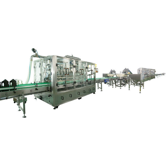 Machine de remplissage automatique de bouteilles de shampooing et de lotion 6000 bouteilles/heure Vitesse de la ligne de production