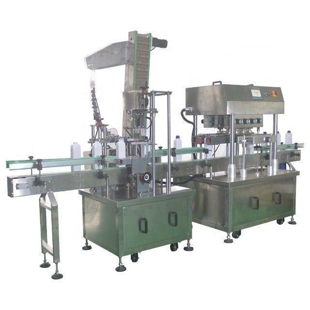Machine de couverture contrôlée par PLC pour les couvercles inférieurs des manipulateurs dans l'industrie chimique quotidienne