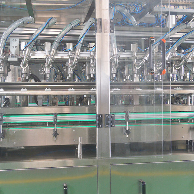 Ligne de mise en bouteille de shampooing en plastique à haute vitesse 3L avec 20 buses de remplissage