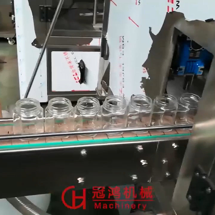 Trois types de couvercles Machine d'étanchéité sous vide à vapeur pour bouteilles en verre et couvercles non vissés