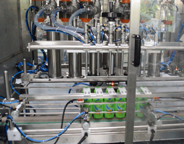 20 à 500 ml ligne de production de shampooing de gamme de remplissage avec étiquetage automatique de remplissage