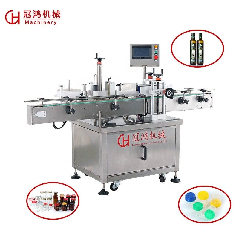 1 des composants de base Machine automatique d'étiquetage de bouteilles en verre avec tension AC 220V/50HZ