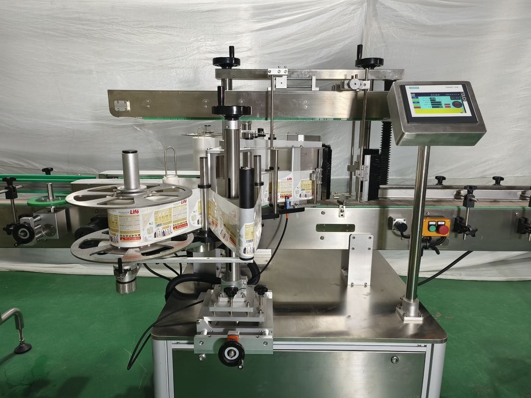 Ligne de production de détergent pour les shampooings et les lingettes de 25 kW avec étiquetage et couvercle à double face
