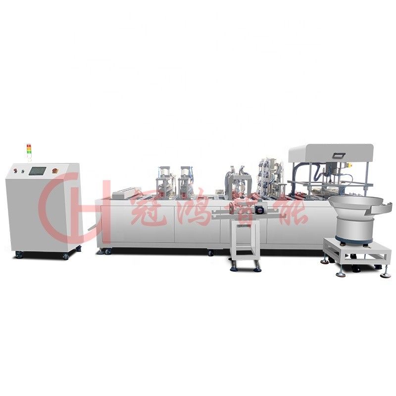 Machine de remplissage et d'étanchéité de bouteilles de petite capacité à vitesse entièrement automatique avec inspection vidéo