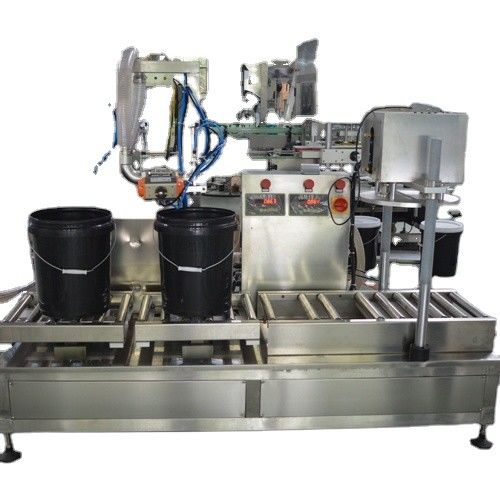 Machine de remplissage de type pesant 5 buses de grande capacité pour un remplissage rapide et précis