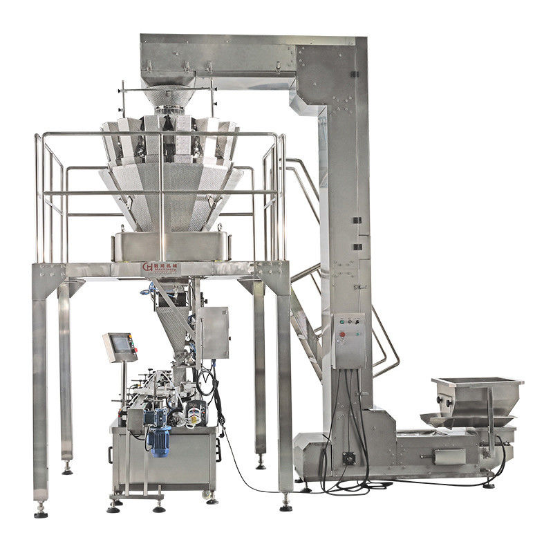 Machine à peser à plusieurs têtes facile à 800 kg pour le remplissage de grains et de noix 220/380V 50-60HZ
