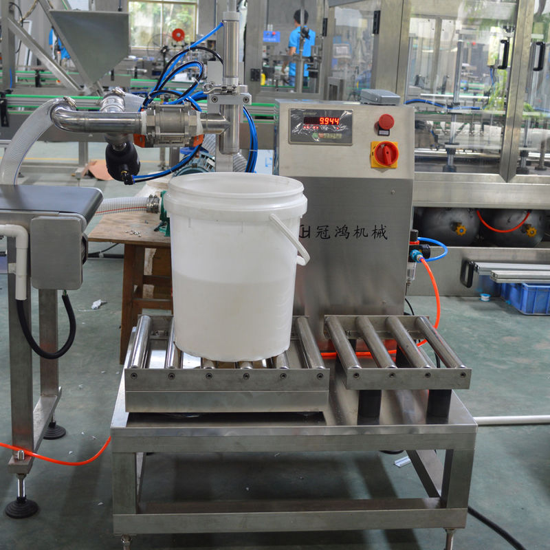 Machine de remplissage de 78 kg pour le remplissage et la pesée manuelle du fût à fûts d'huile lubrifiante de 5 à 50 litres