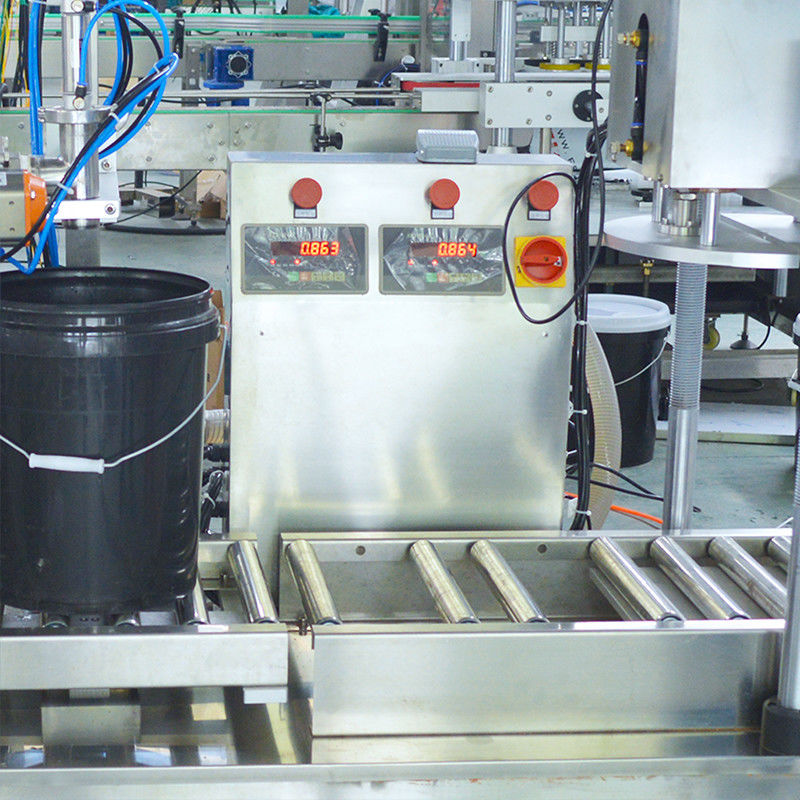 Machine de remplissage de 78 kg pour le remplissage et la pesée manuelle du fût à fûts d'huile lubrifiante de 5 à 50 litres