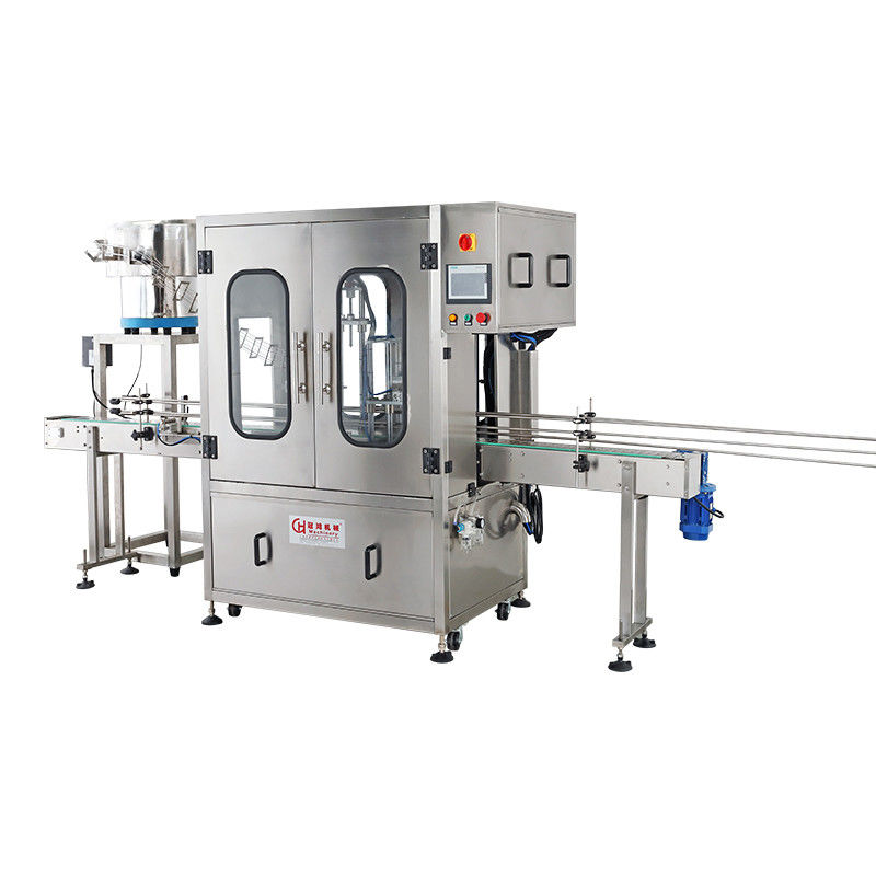 Machine à boucher et à visser à plusieurs types entièrement automatique avec couple réglable