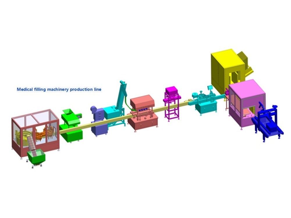 Machine automatique de remplissage de bouteilles d'huile alimentaire pour la production de lait