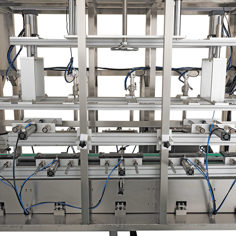 Machine de remplissage à haute puissance à 5 têtes à capacité de remplissage de 10 à 50 kg/baril