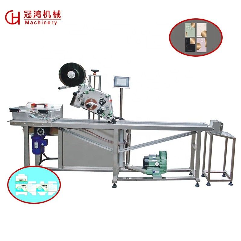 Components moteurs de base Machine d'étiquetage automatique de sacs en plastique pour boîtes/emballages de bouteilles