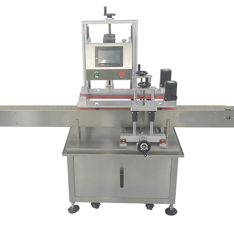 320 KG Machine à capot à vis rotative à bouteille à haute automatisation pour matériaux d'emballage métallique