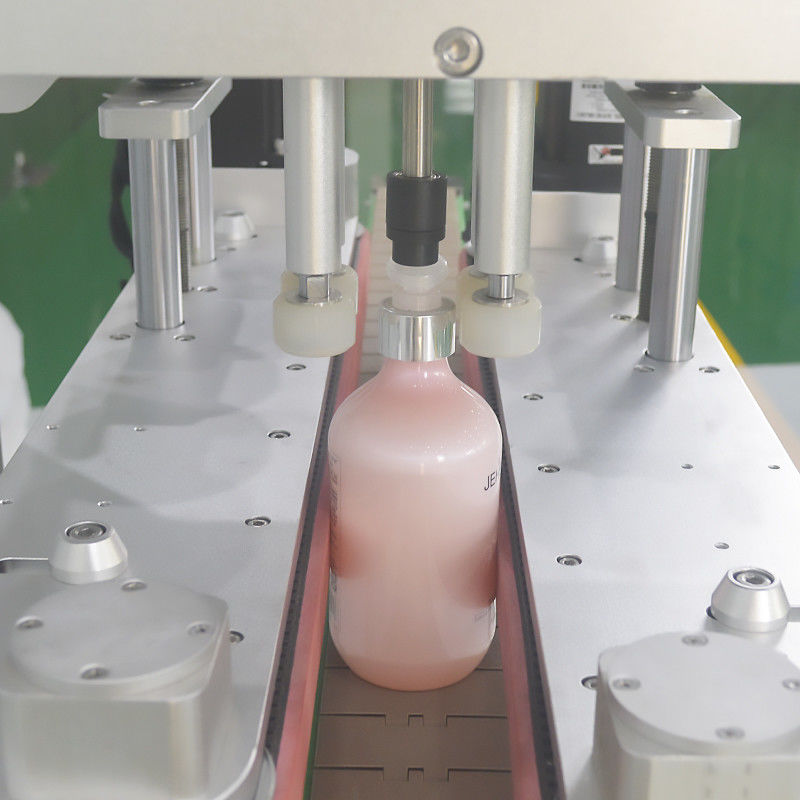 320 KG Machine à capot à vis rotative à bouteille à haute automatisation pour matériaux d'emballage métallique
