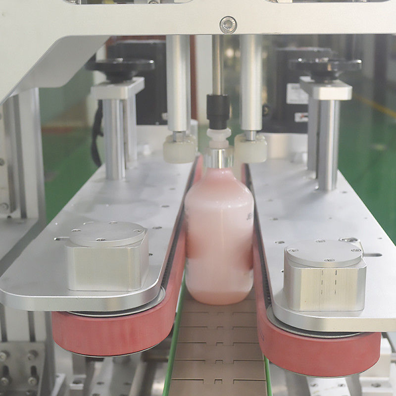 320 KG Machine à capot à vis rotative à bouteille à haute automatisation pour matériaux d'emballage métallique