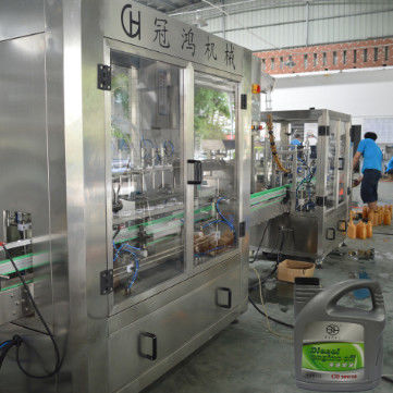 L'huile de lubrifiant de bonne qualité huile moteur huile moteur huile de remplissage encapsulation étiquetage carton emballage ligne de machine de palettisation