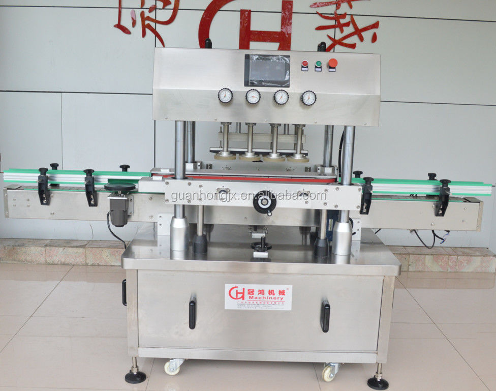 Machine de couvercle entièrement automatique pour emballer les bouchons de bouteilles et sceller la maison certifiée CE