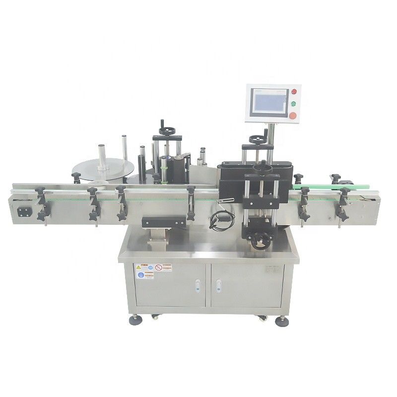 2100*1200*1450mm Bouteille de flacon Verticale Étiquette autocollant machine pour bouteilles rondes en plastique