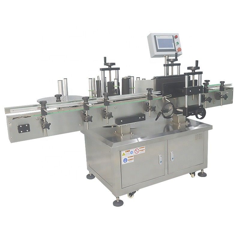 2100*1200*1450mm Bouteille de flacon Verticale Étiquette autocollant machine pour bouteilles rondes en plastique