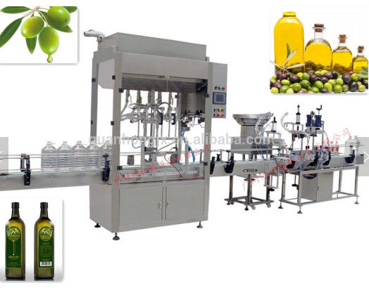 Machine électrique automatique de remplissage et d'enveloppe pour l'huile de maïs de soja et de tournesol 2000bph