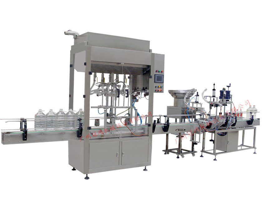 Machine électrique automatique de remplissage et d'enveloppe pour l'huile de maïs de soja et de tournesol 2000bph