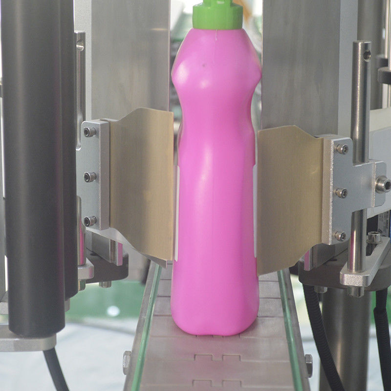 Machine automatique d'étiquetage de bouteilles plates en acier inoxydable 304 pour bouteille ronde carrée pour animaux de compagnie