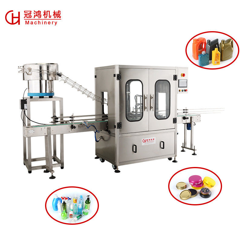 2000*1400*2380mm Machine automatique à vis de fermeture automatique de bouteilles en plastique pour le fermeture