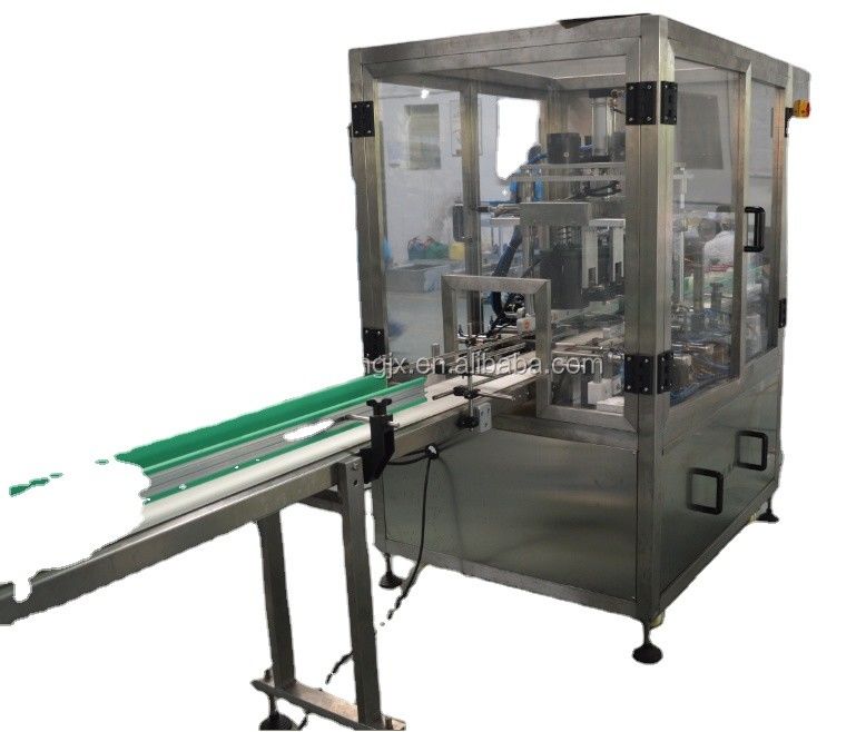 Emballage en plastique Machine automatique à vide à haute vitesse pour 6 têtes de bocaux en verre