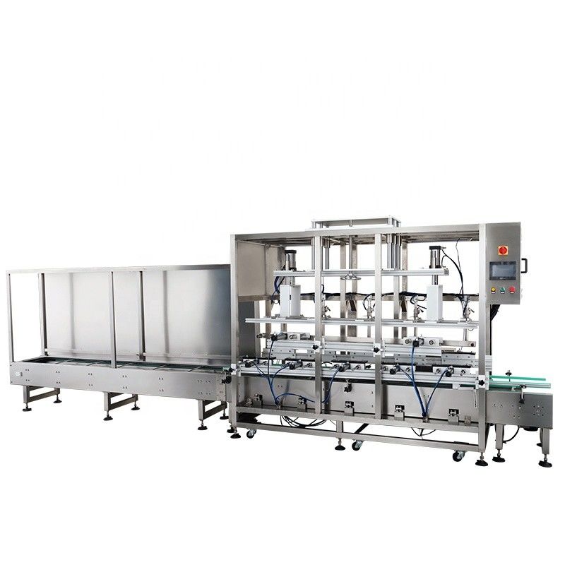 Matériau d'emballage en papier 5 Machine automatique de remplissage de liquide à buse pour produits chimiques