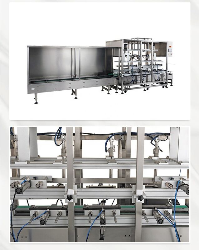 Matériau d'emballage en papier 5 Machine automatique de remplissage de liquide à buse pour produits chimiques