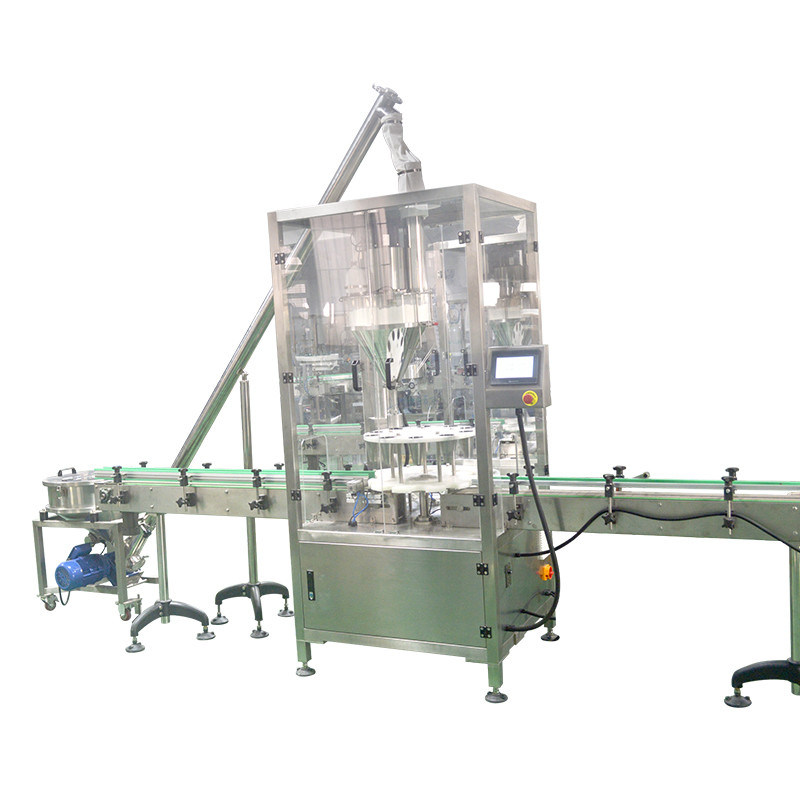 320 kg Composants de base PLC Équipement de remplissage de bouteilles en poudre pour la production automatique