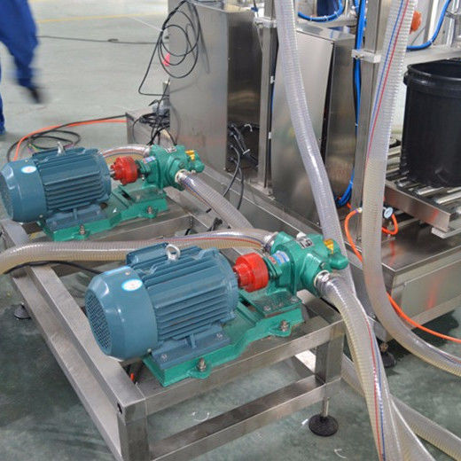 Semi-automatique 5-50 litres Peinture revêtement Matériau de construction Sirop tambour Seau Baril pesage remplissage machine d'étanchéité