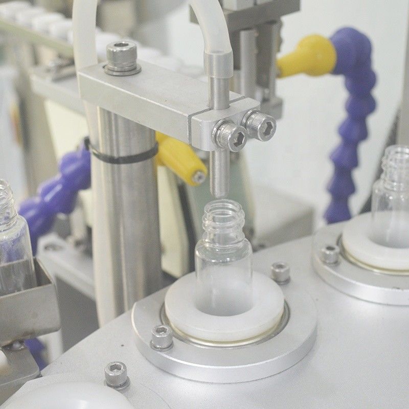 1 Tête de capuchon machine de ligne de remplissage à petite échelle pour tube d'essai multifonctionnel