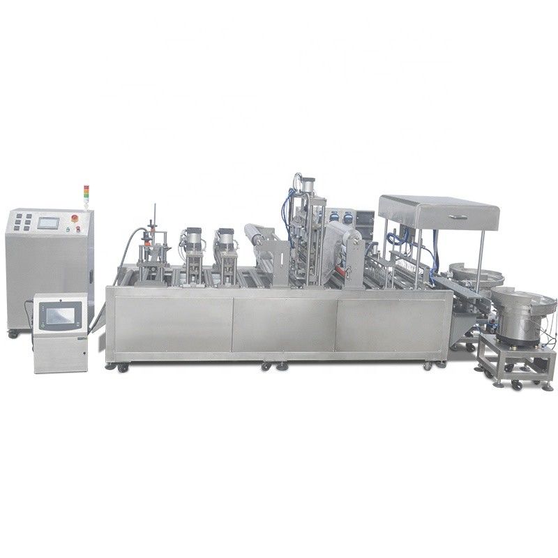 Ligne de fermeture de la machine de remplissage par réactif rationalisé pour les produits de type kit