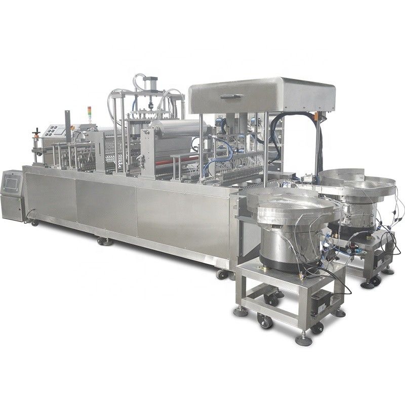 Machine de remplissage de flacons à commande PLC pour tubes à essai en plastique et récipients d'échantillons