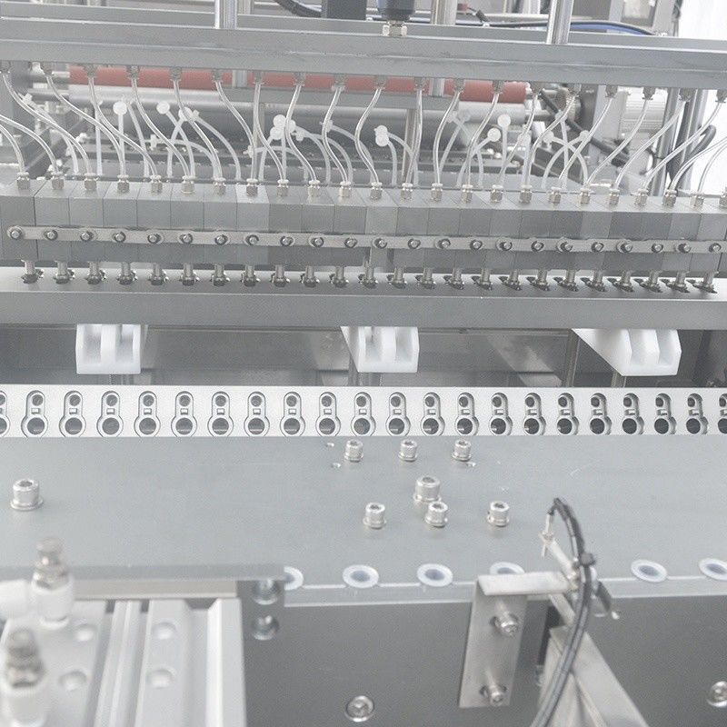 Machine de remplissage de flacons à commande PLC pour tubes à essai en plastique et récipients d'échantillons