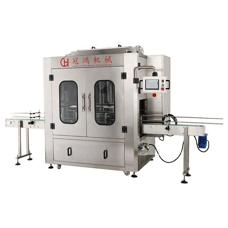 Machine automatique de remplissage de liquide à 4 têtes pour emballage d'huile alimentaire/de shampooing/de liquide/de détergent