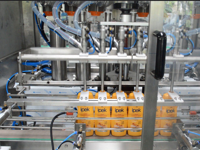 Machine automatique de remplissage de liquide à 4 têtes pour emballage d'huile alimentaire/de shampooing/de liquide/de détergent